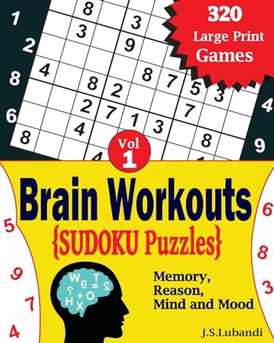 Brain Workouts SUDOKU(Numbered) Puzzles (Volume 1)
