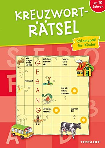Télécharger Kreuzworträtsel: Rätselspaß für Kinder (rot) Livre eBook France