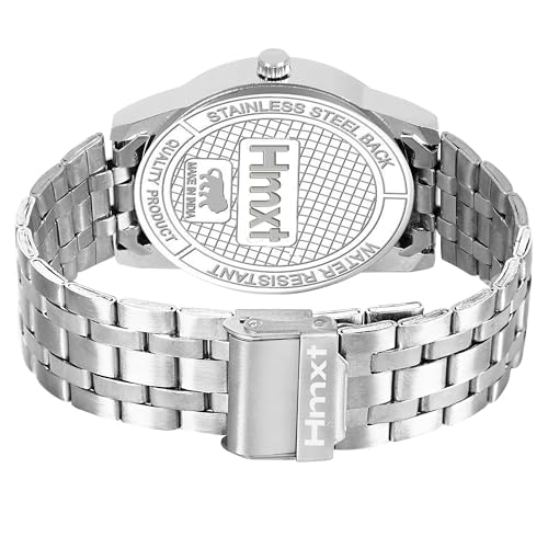 Image of HMXT-134 Stunning Silver Series Men's Elegance and Exceptional Performance| Fashionable and Styish Analog Watch - Perfectly Suited for Every Occasion, from Casual to Formal Wear