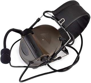Closed-Ear Electronic Hearing Protection Earmuffs & Communication Headset - The Mercenary Company