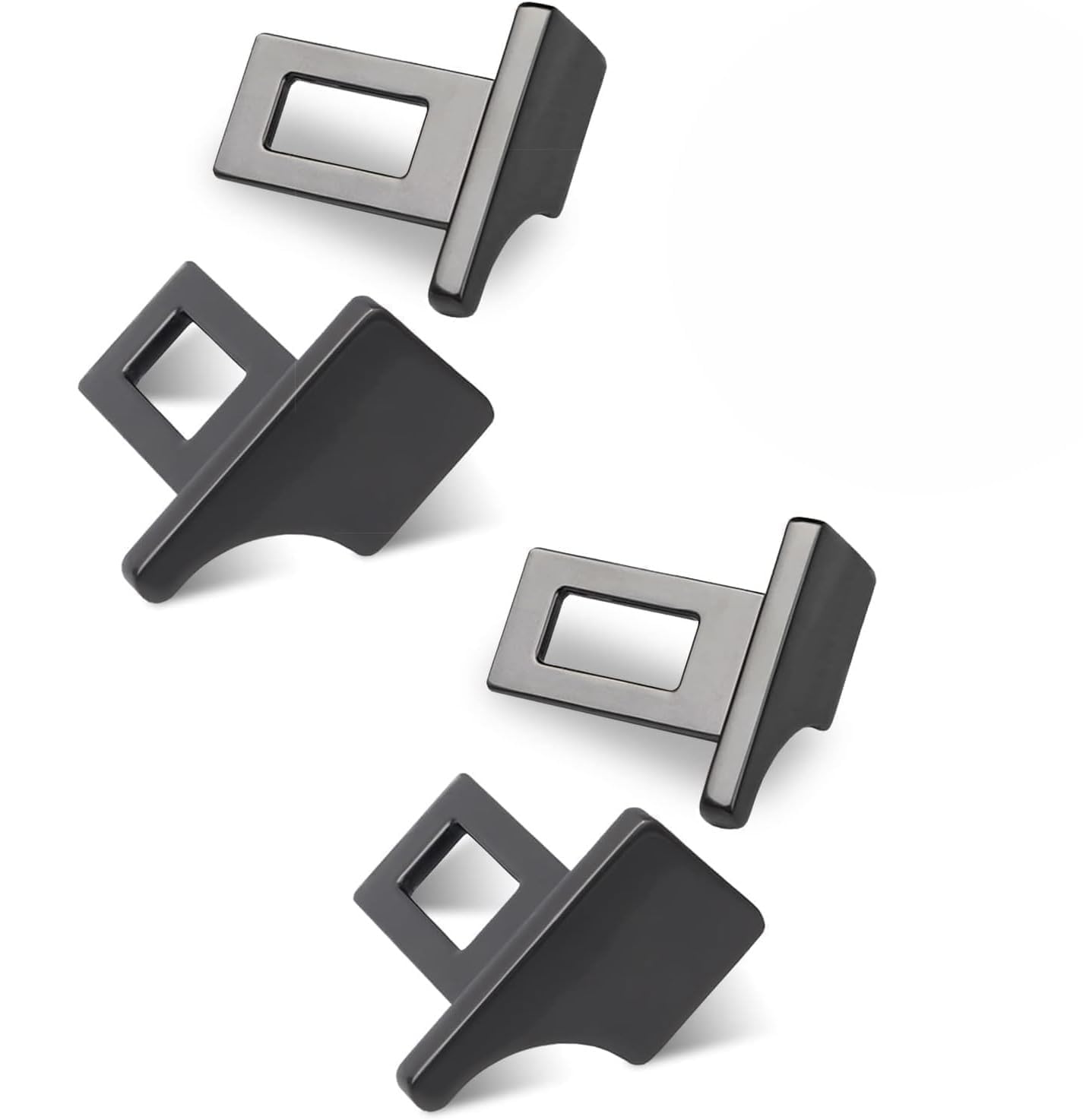 universal pack of the car seat headrest double hooks to the leather car back seat headrest hooks (4 clips)