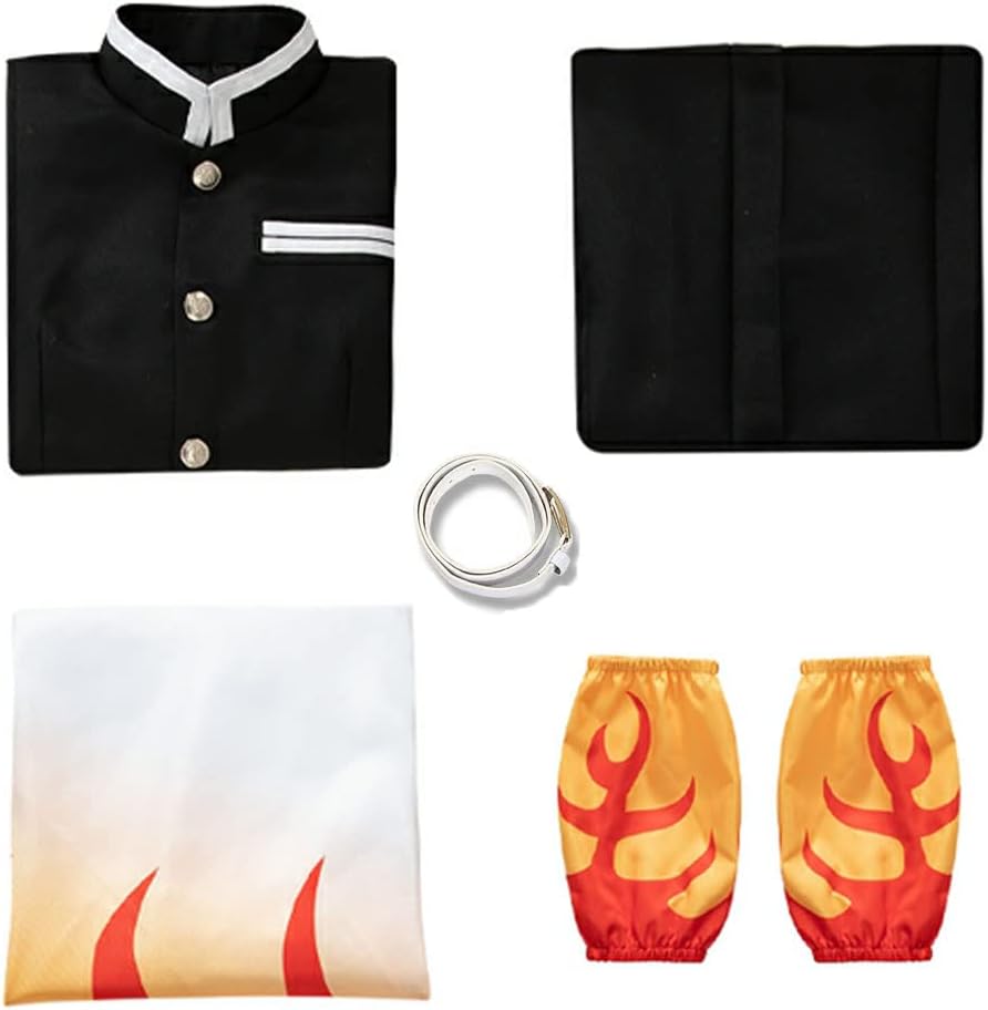 Oikawa Rengoku Cosplay Costume Rengoku Outfits Anime Uniform Kimono Full Set with Wig - Image 5
