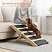 HOOBRO Dog Ramp for Bed, 15.7