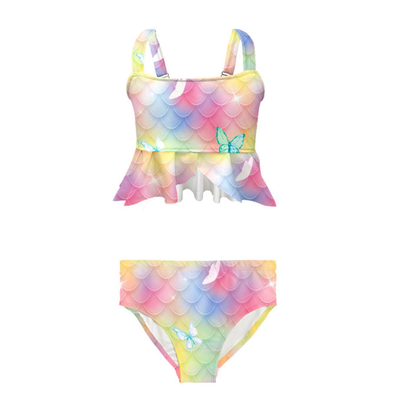 Generisch Niedliches Set Mädchen- Stilvolles und Trendiges Design - Pflegeleicht, Ideal für Pool Und Meer
