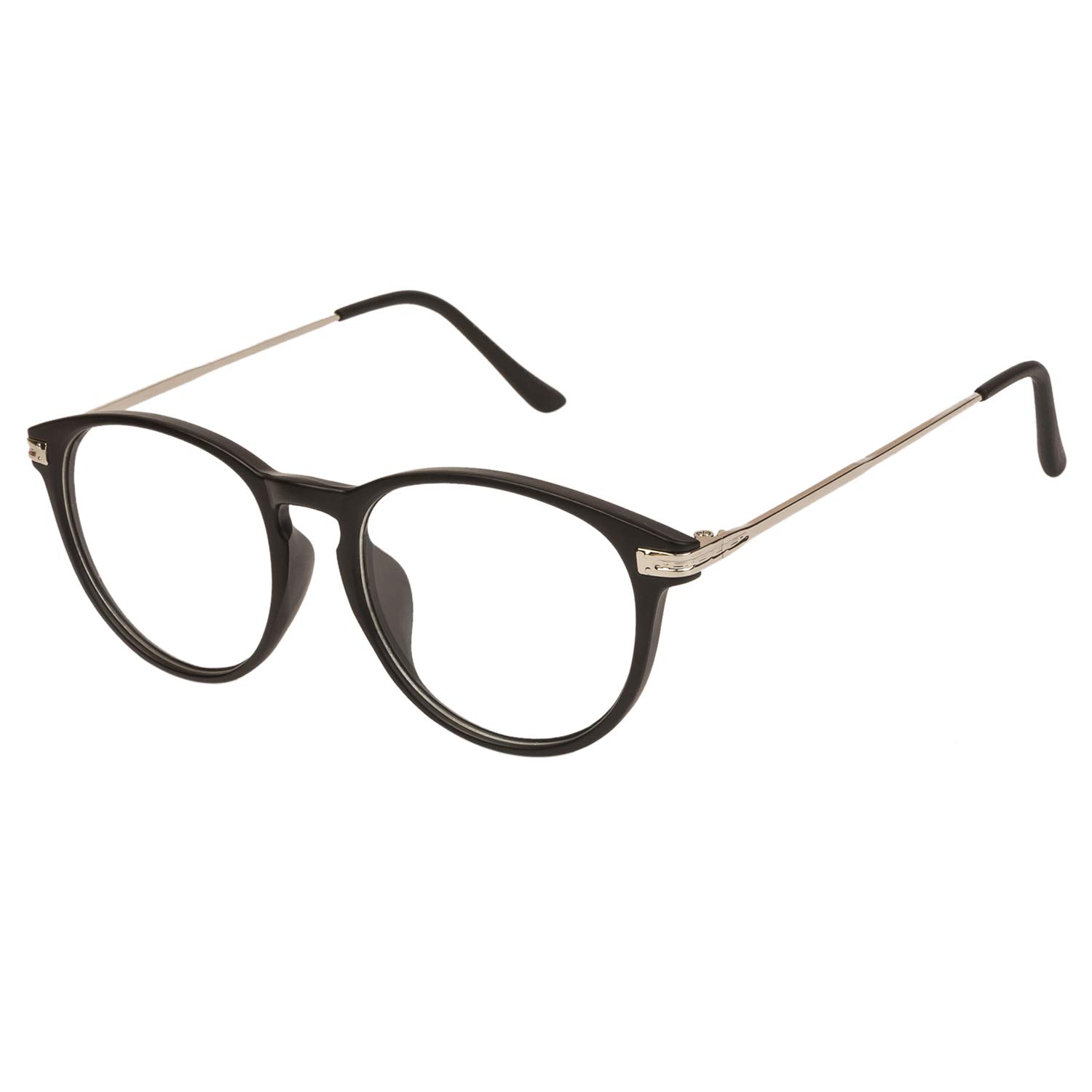 Percey Oval Black-Transparent UV Protection Sunglasses For Men & Women |MA-3061-S1|-image-31