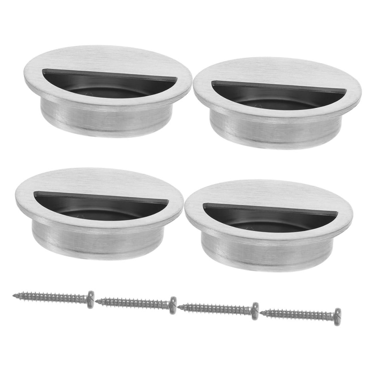 Mango empotrado de servicio pesado ideal para ahorrar espacio en puertas correderas y armarios