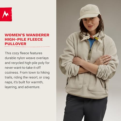 MARMOT Women's Wanderer High Pile Fleece Pullover4