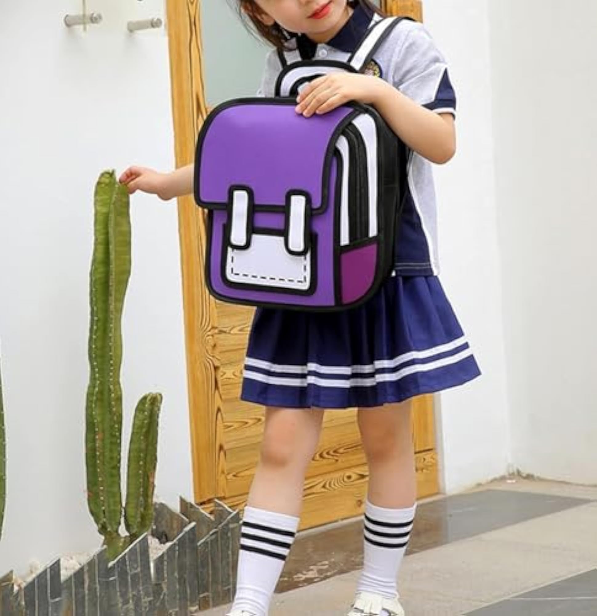 Cute 3D Cartoon Bookbag for Kids