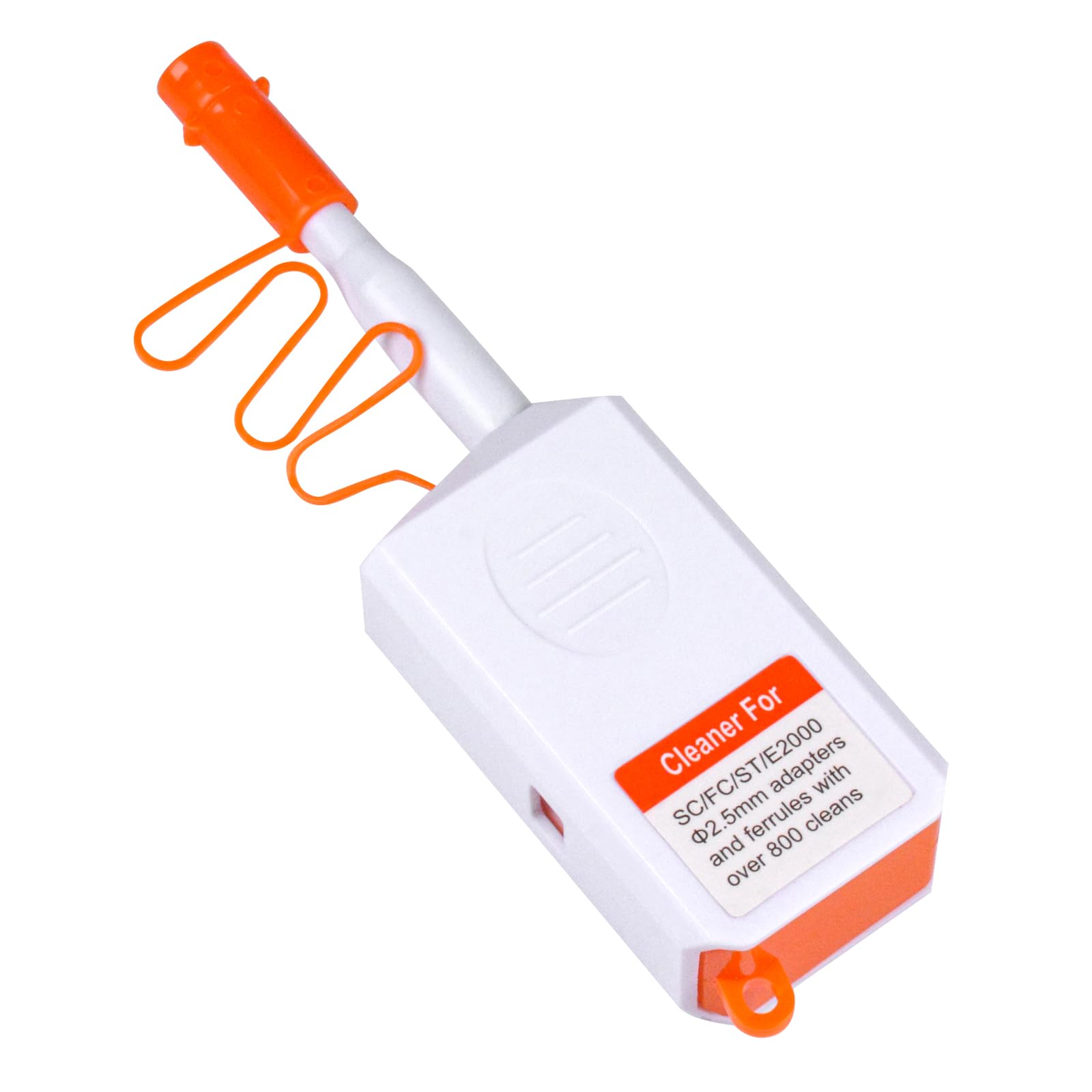 VAEYI Mini Fiber Cleaner Pen,Fiber Optic Cleaning Pen, Fiber Cleaning Pen,Lc Fiber Cleaner,Fiber Cleaning Kit,Fiber Optic Connector & Endface Cleaner,2.5mm SC 800+ Single Click