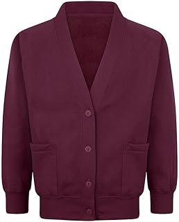 maroon cardigan