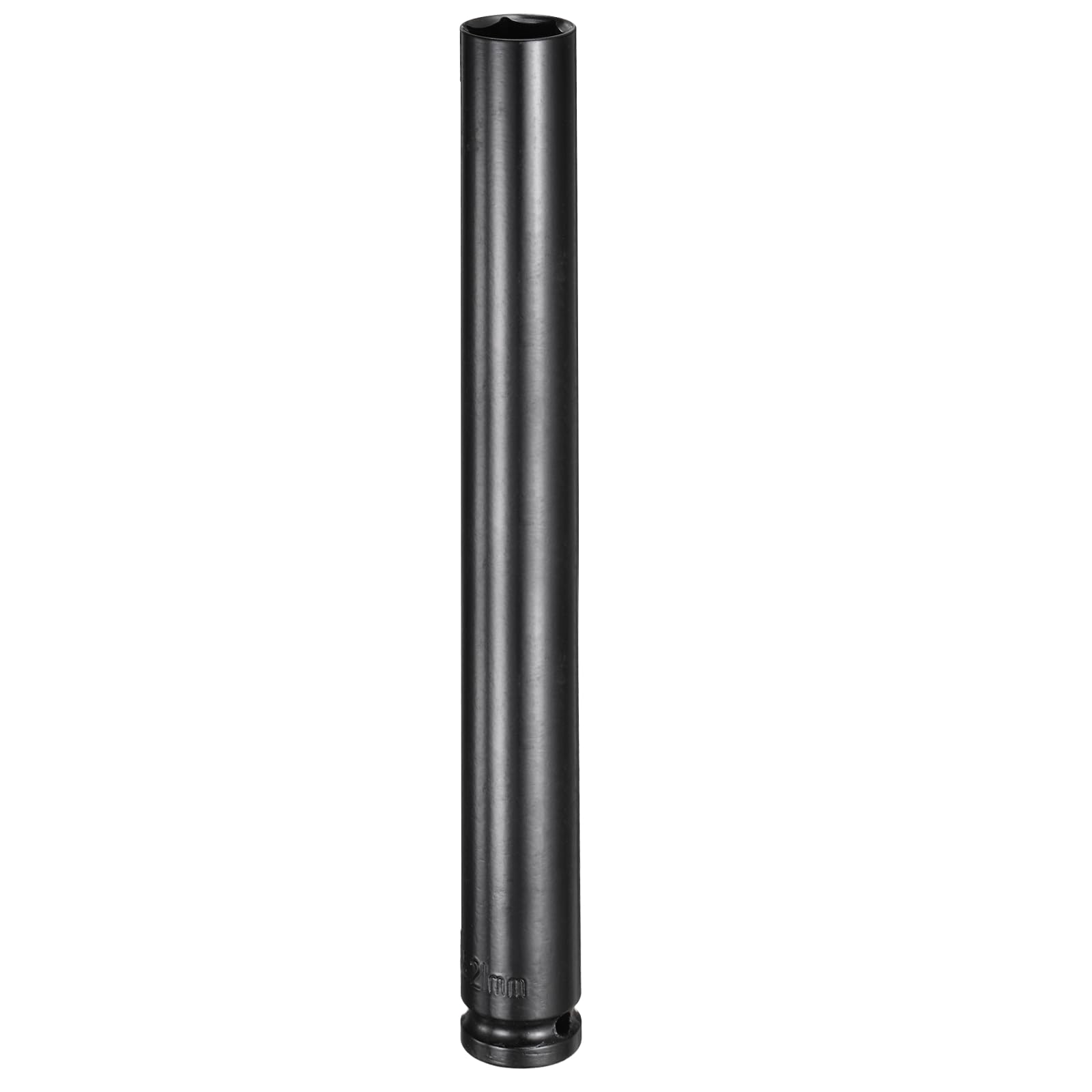Douille à choc 1/2" extra-longue en acier trempé pour écrous 21mm