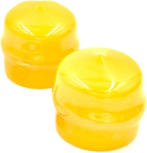 MaxLLTo Paquete de 2 tapones de repuesto para rodamientos de rueda delantera compatibles con John Deere 105 115 125 135 145 155C 190C D100 D105 D110