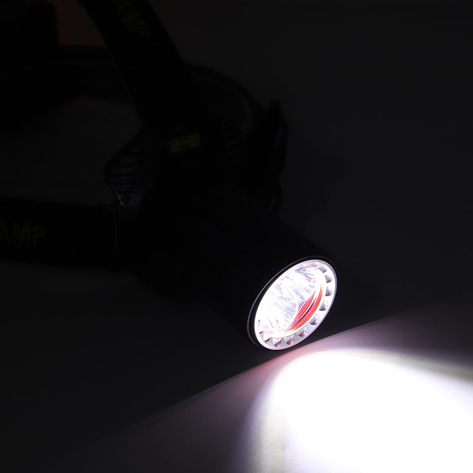 Xolsurg Outdoor lamp USB Charging Anti Slip Breathable Adjustable Elastic IPX5 lamp for Camping