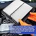 CA9997 Engine Air Filter for Subaru 2008-2016 Impreza,2009-2018 Forester,2005-2019 Legacy,2005-2019 Outback,2013-2021 WRX,2006-2007 B9 Tribeca,2016-2017 Crosstrek Gas Replace # A35592 16546-AA090