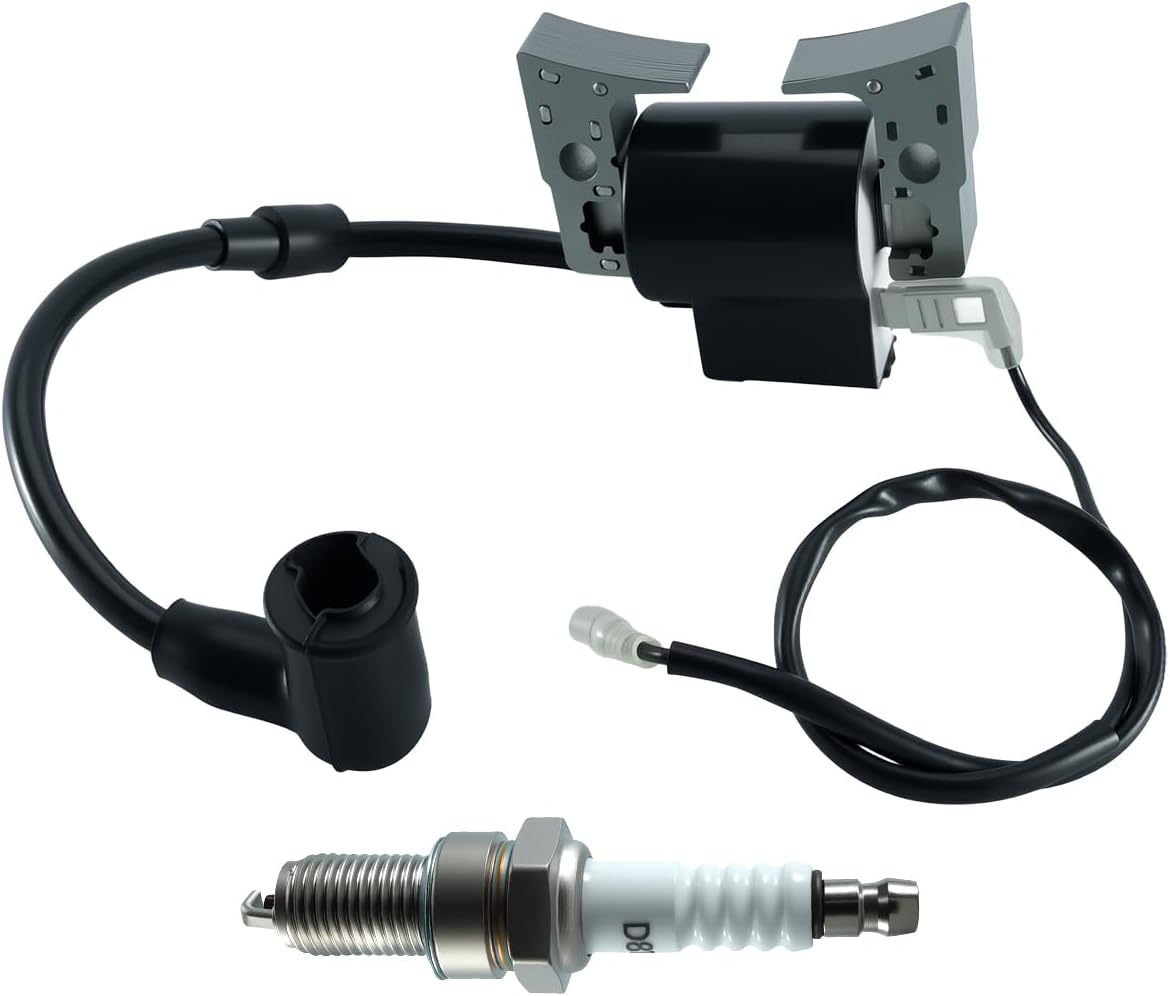 Ignition Coil Module with Spark Plug Fit for YAMAHA Golf Cart G16 G22 EPIGC106 1996 1997 1998 1999 2000 2001 2002 2003 2004 2005 2006 2007 Replace JN-85640-01-00