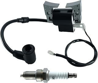 Ignition Coil Module with Spark Plug Fit for YAMAHA Golf Cart G16 G22 EPIGC106 1996 1997 1998 1999 2000 2001 2002 2003 2004 2005 2006 2007 Replace JN-85640-01-00