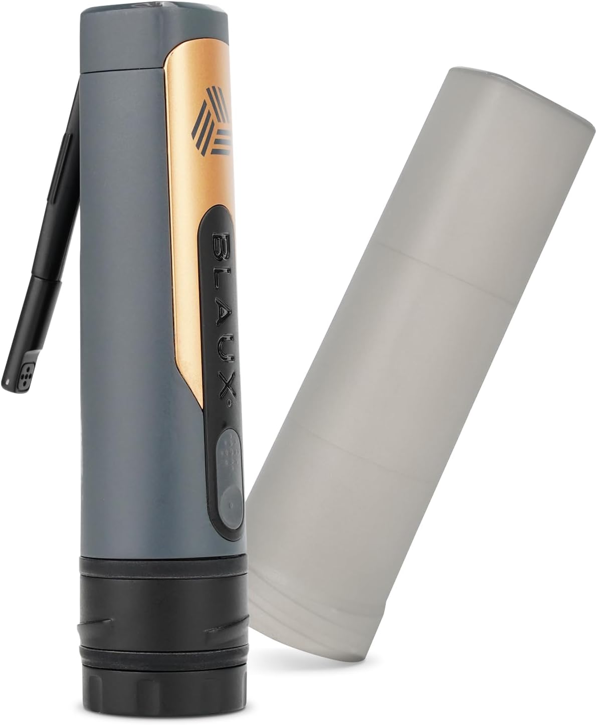Blaux Portable Bidet for Travel - 5.75oz Rechargeable Electric Handheld Sprayer for Women Men | Leakproof, High Pressure Bidets | On The Go Personal Hygiene, Perineal Postpartum Essentials