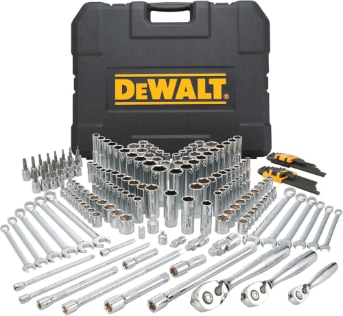 DeWalt DWMT72165 Mechanics tool set, 204-piece