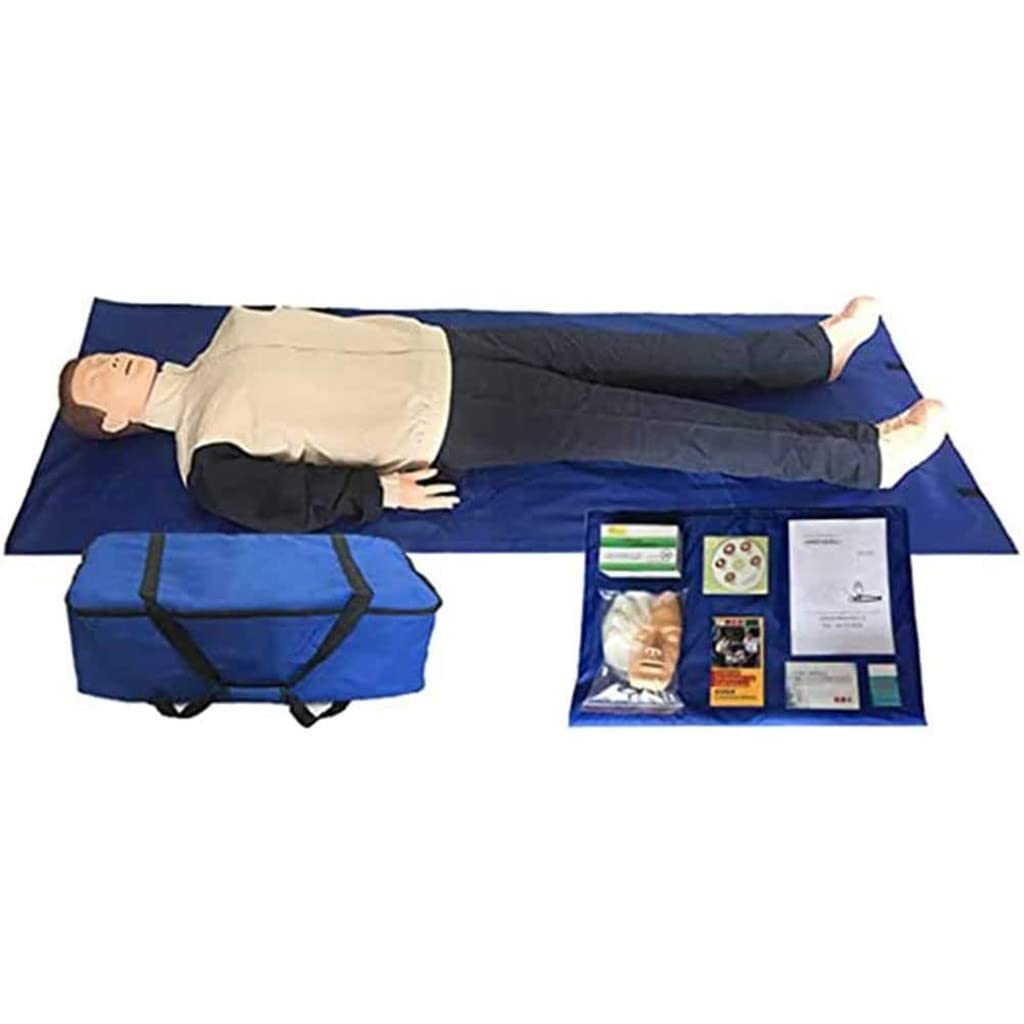 Reanimationspuppen, Vollfunktions-Trauma-Puppe, Ganzkörper-CPR-Trainingspuppen-Simulator-Dummies Brustkompressions-Trainingsmodell, Erste-Hilfe-Wiederbelebung für Schule, Bildung