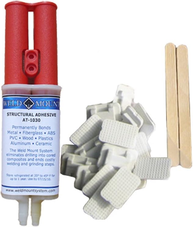 Weld Mount Retail Wire Tie Kit w/AT-1030 Adhesive