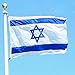 Produktbild Guizhou Israel-Nationalflagge, 91 x 152 cm, jüdischer Stern, Magen David, Israel