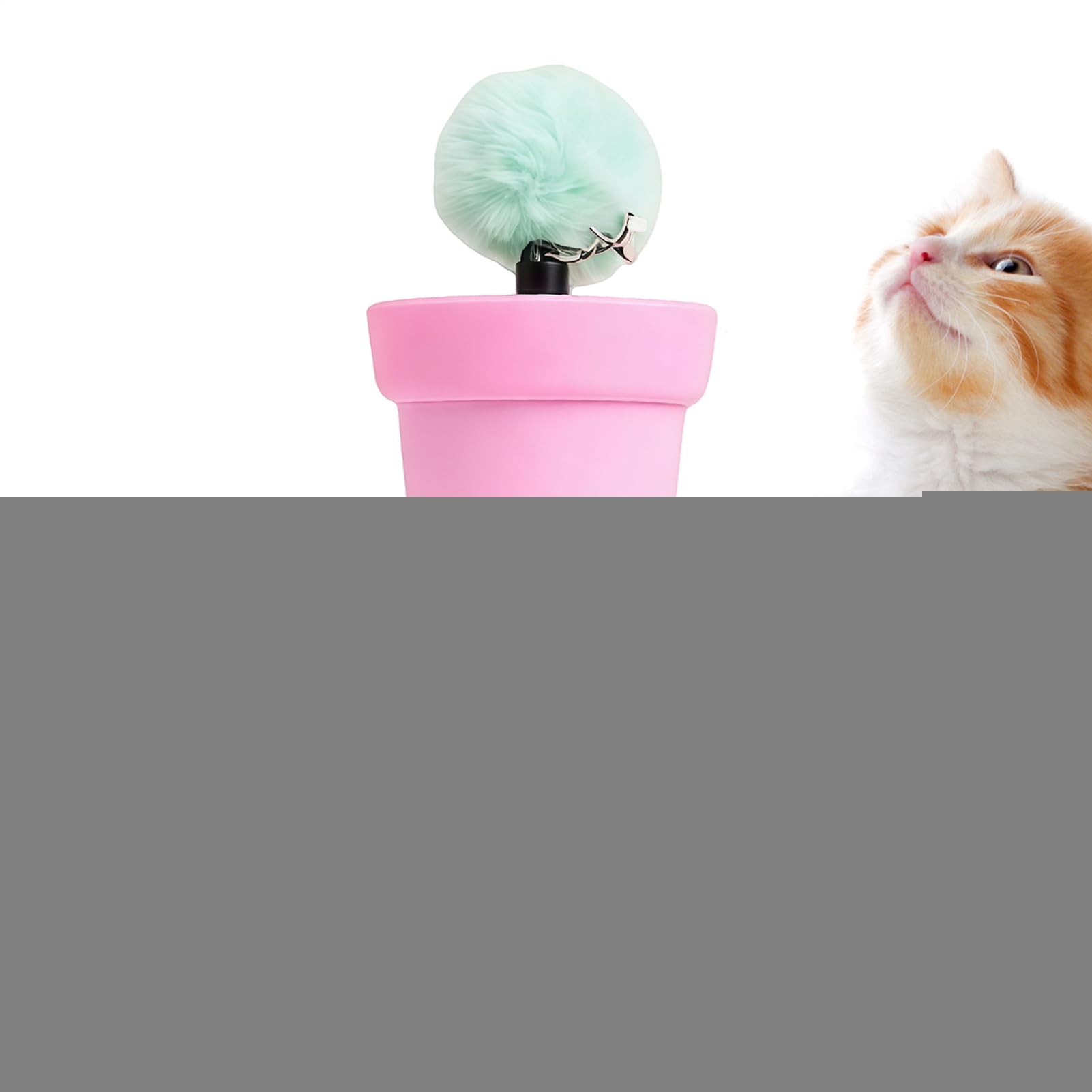 Juguete Interactivo para Gatos Atractor Eléctrico Felino | Juego De Enriquecimiento Gatito Para Aliviar El Aburrimiento En Interiores Ejercicio Y Enriquecimiento