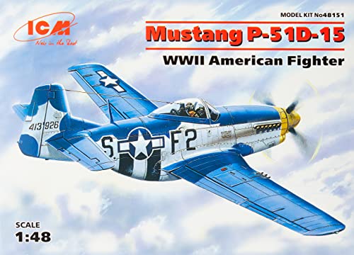 Mustang P-51D-15 ICM 48151 maquette d'avion de chasse pour votre atelier