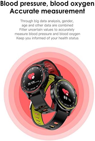TOOGOO L8 Reloj Inteligente de Hombres Ip68 Reloj Inteligente de Modo a  Prueba de Agua con ECG PPG PresióN Arterial Frecuencia CardíAca Deportes  Fitness Relojes-Verde : Amazon.es: Electrónica