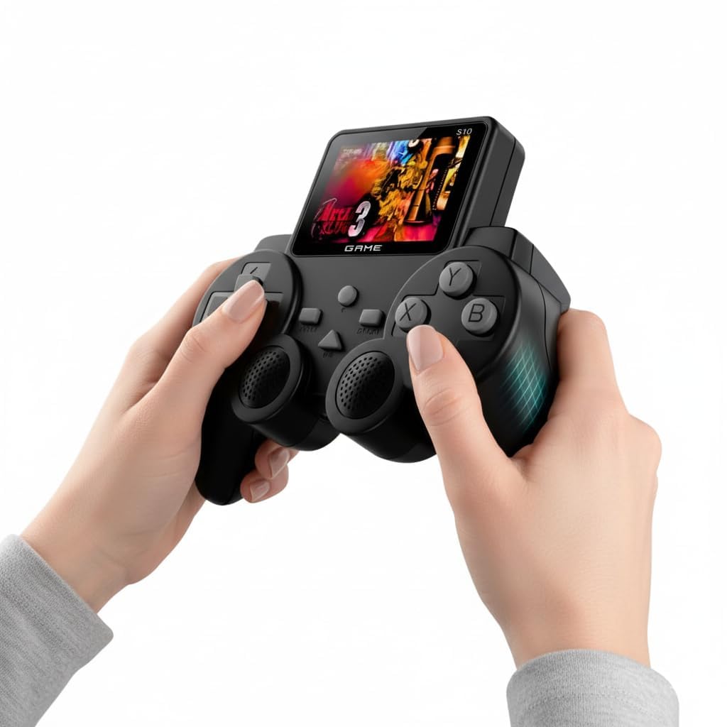 Drumstone Gamepad Player Wireless Gaming Controller for Android iOS Mobile Phone PC PS3 Bluetooth Game Pad with Dual Vibration Turbo Function 360° Joystick Ergonomic Design Professional Gamer Choice-image-32