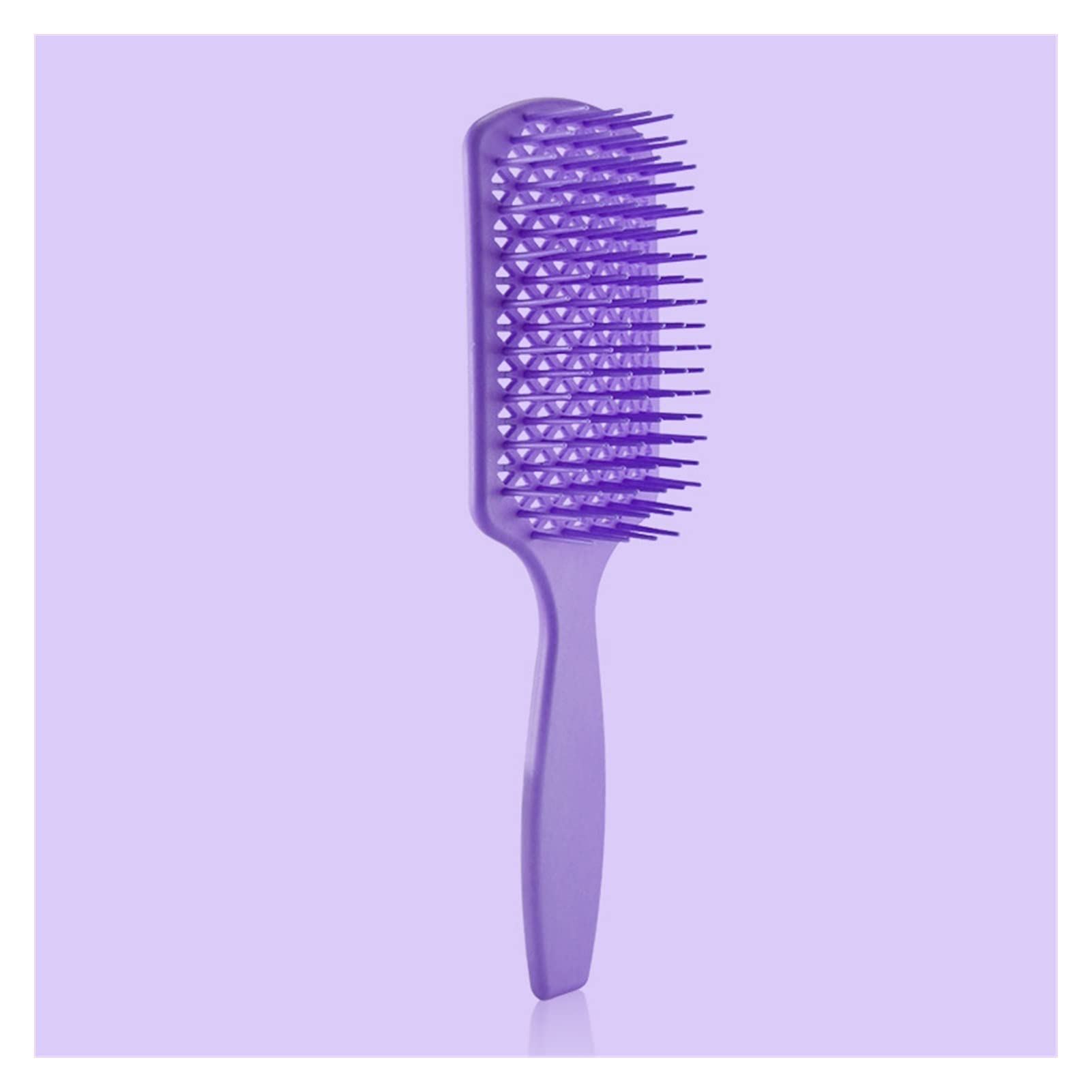 ADERFETBI Hair Comb Massage Hair Brush Head Skin Comb Curling Woman Men's Salon Hairdressing Tool Men's and Women's Care(E)