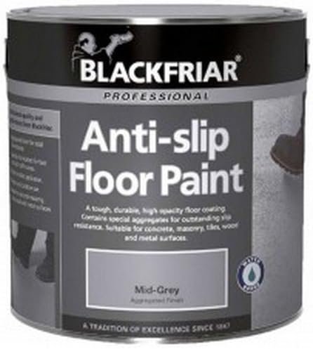 Blackfriar Anti-Slip Floor Paint - Tough and Durable - White - 1 Litre