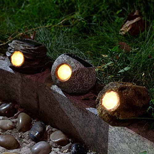 UGPLM Luz de de Resina de 2 Peças, Decoração de Pátio Livre, Presentes tísticos