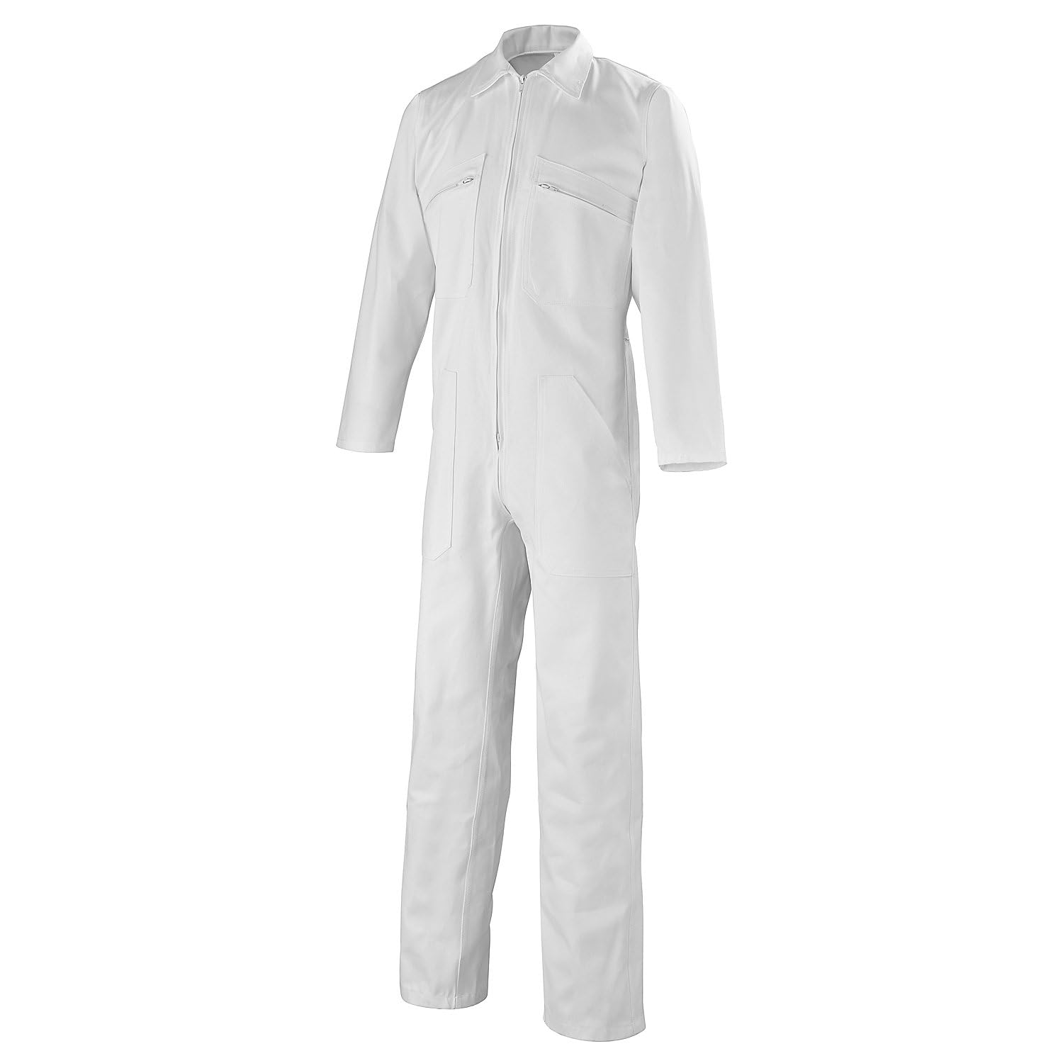 Combinaison de Travail 1 Zip 100% Coton Essentiels 5XL - Blanc