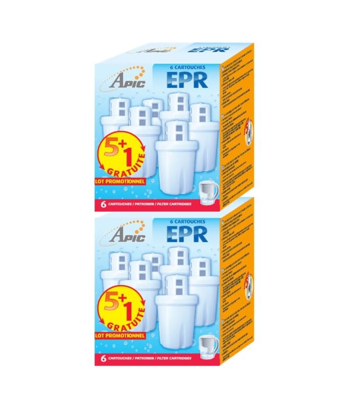 Pack de 12 Cartouches filtrantes EPR Apic