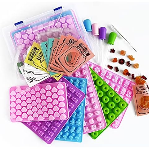 Gummy Molds Bear Candy Silicone Set Cover