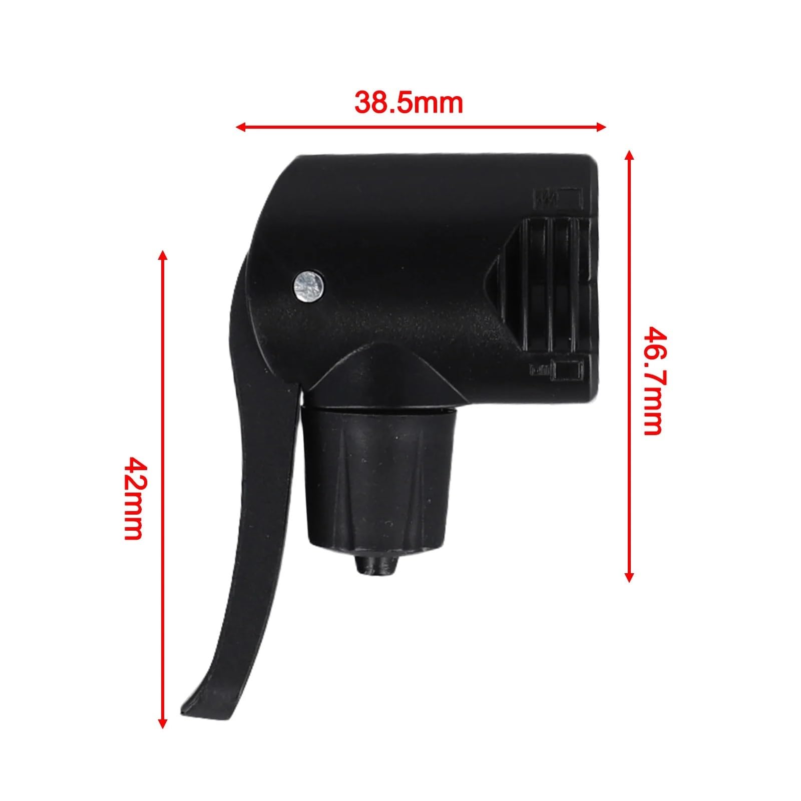 40 Stück Adapter Pumpendüse Schlauch Pumpenteile Fahrradteil für schnelles Reifenaufpumpen