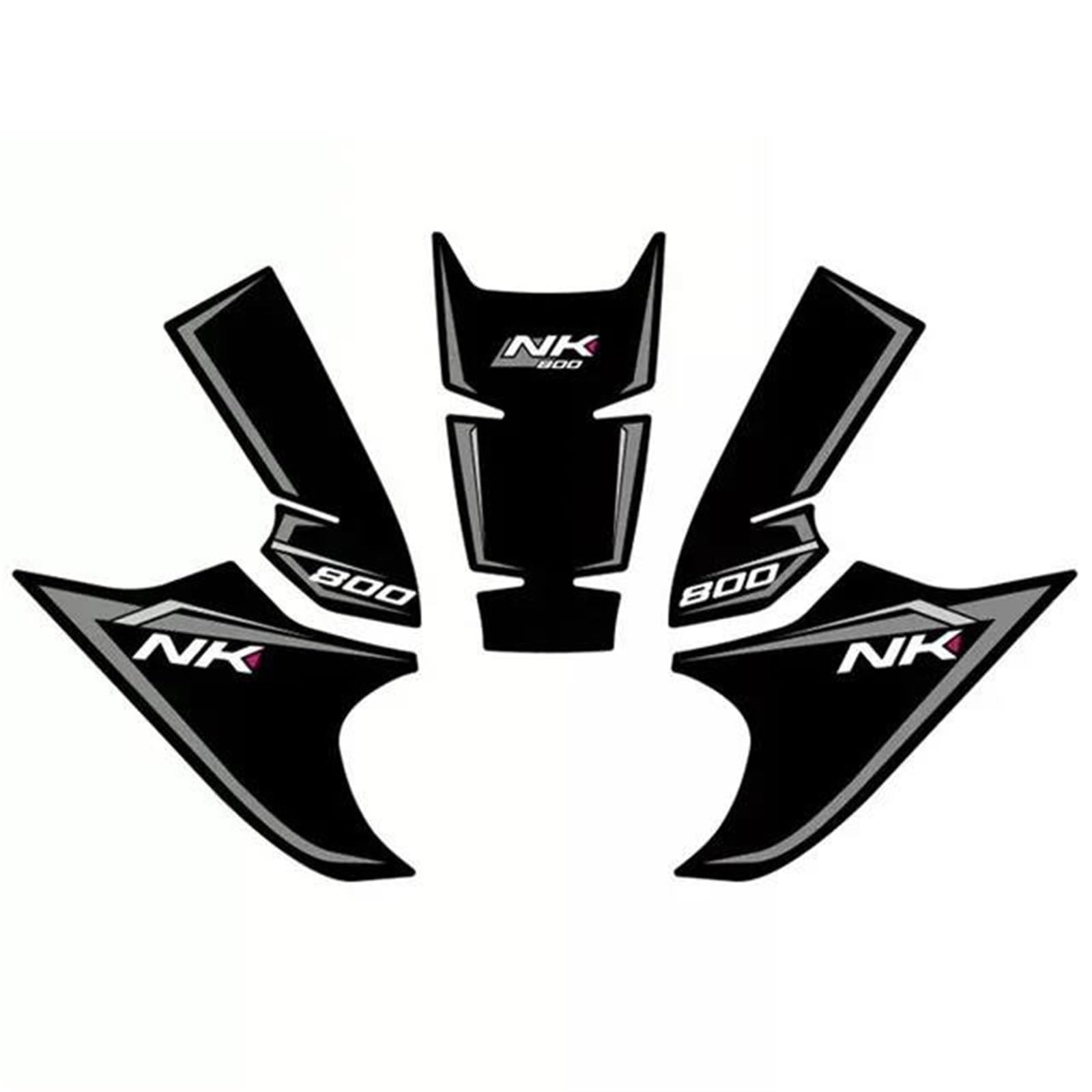 Motorcycle Fuel Tank Pad Protector Guard Sticker Decals Accessories for CFMOTO 800NK 800 NK 2023 Curved Surface(Style 1)