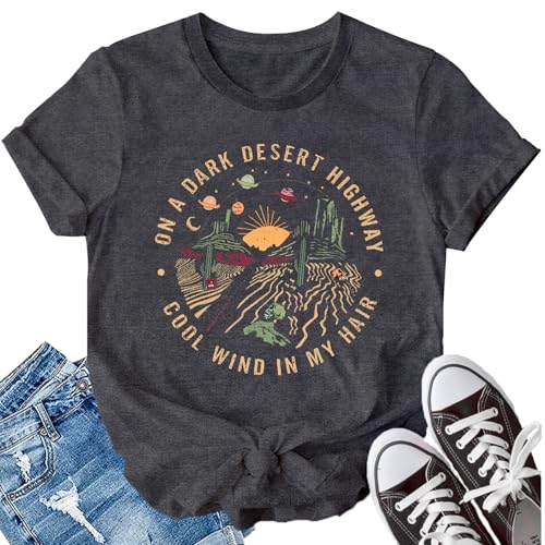 LBP Women Adventure Shirt Climbing Hiking T-Shirt Desert Highway Camping Tee Top