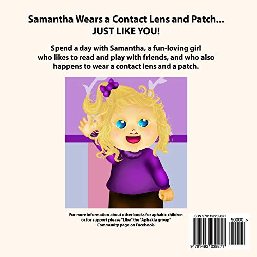 image for Createspace Independent Publishing Platform Samantha Wears a Contact L