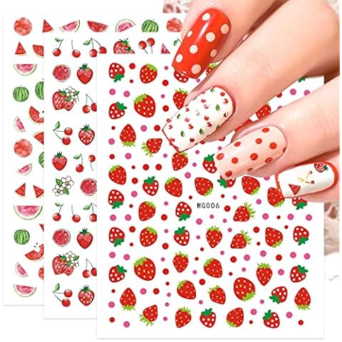 Summer Fruit Nail Art Stickers by jmeowio Cover