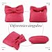 Imagen de EVEOUT Clutches de Paja para Mujer Bolso con Lazo Tejido Clutches de Paja para Bodas Fiesta Bolso de Vacaciones en Playa