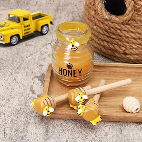 image for Nefelibata Mini Bumble Bee Tiered Tray Decor，Farmhouse bee Kitchen D