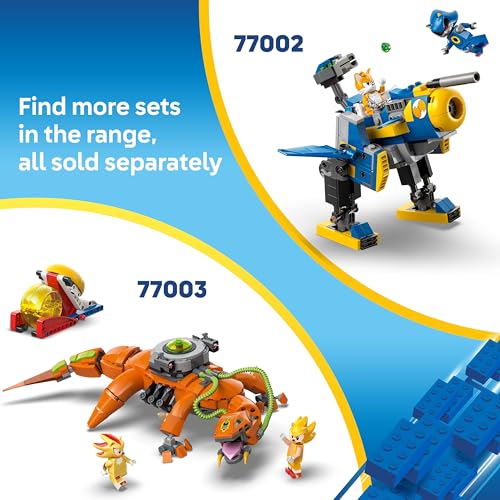 LEGO Sonic the Hedgehog : Sonic’s Campfire Clash, Collectible Gaming Toy for Kids and Video Game Fans, Fun Buildable Playset for Boys and Girls Aged 7 and Up 77001 - image 7