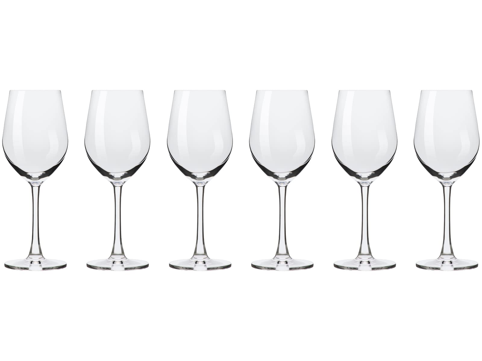 Cello Roma Set 6 Bicchieri In Vetro Borosilicato 305 Ml - Trasparenti, Resistenti, Lavastoviglie - 2