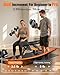 FEIERDUN 15-in-1 Adjustable Dumbbell Set, 5-52.5lb Free Weight Dumbbells, Quick Adjust Weight Set with Non-slip Handles and Tray, Dumbbells for Home Gym Exercise Strength Training, Unisex（Pair）