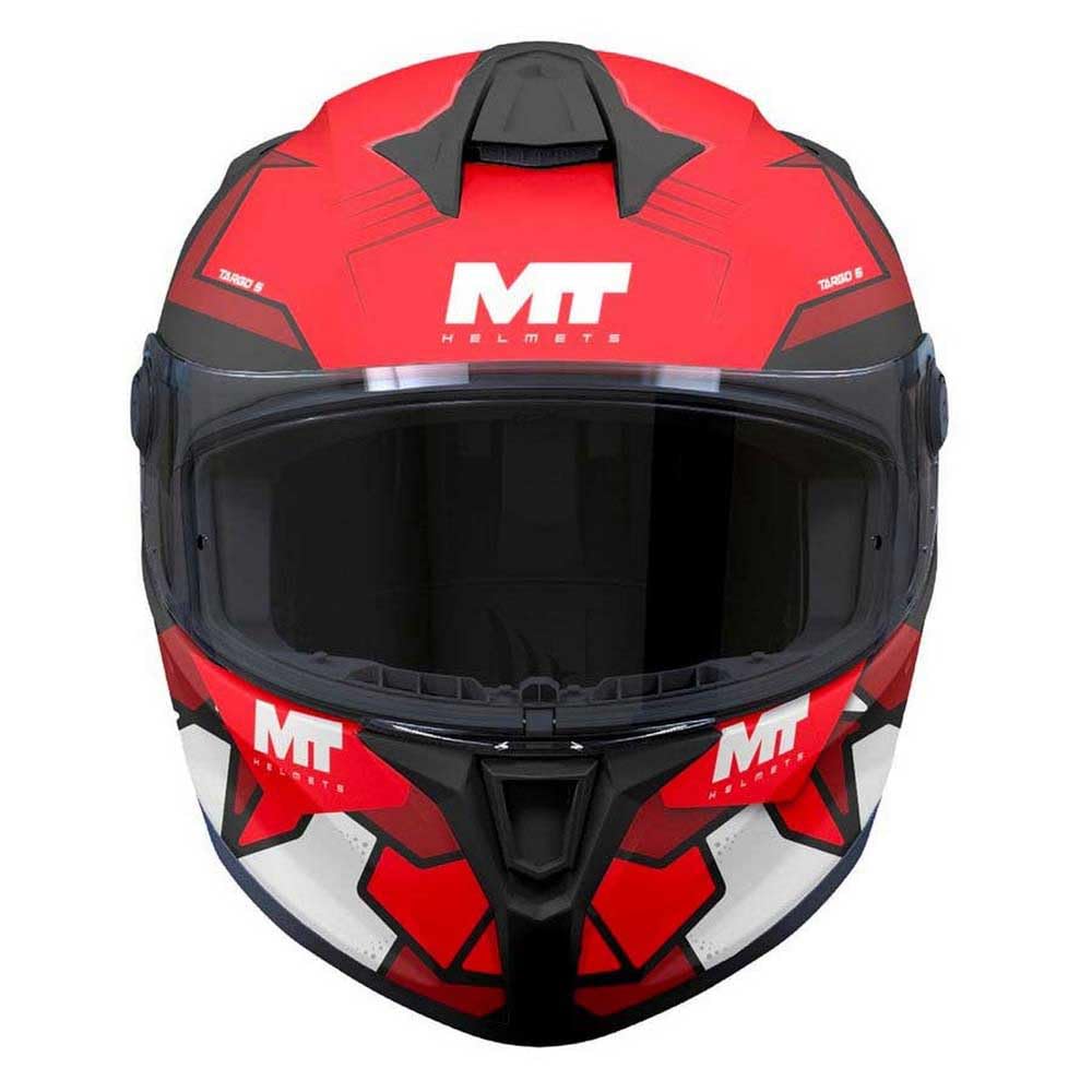 MT Helmets Targo S – Casco Moto Integral con Visor Solar Full Vision, Pantalla Compatible con Pinlock, Interior Lavable y Cierre Micrométrico | Calota HIRP | Homologado ECE 22.06 & DOT