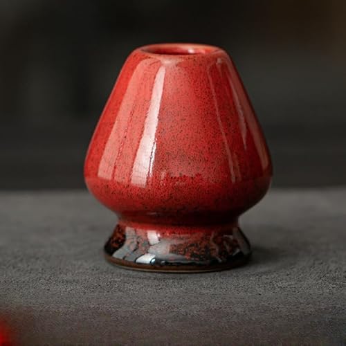 Akasooda 茶道具 茶筅 茶筅立て くせ直し 茶筅休め 陶製 抹茶点て ほんぢ園 (I)