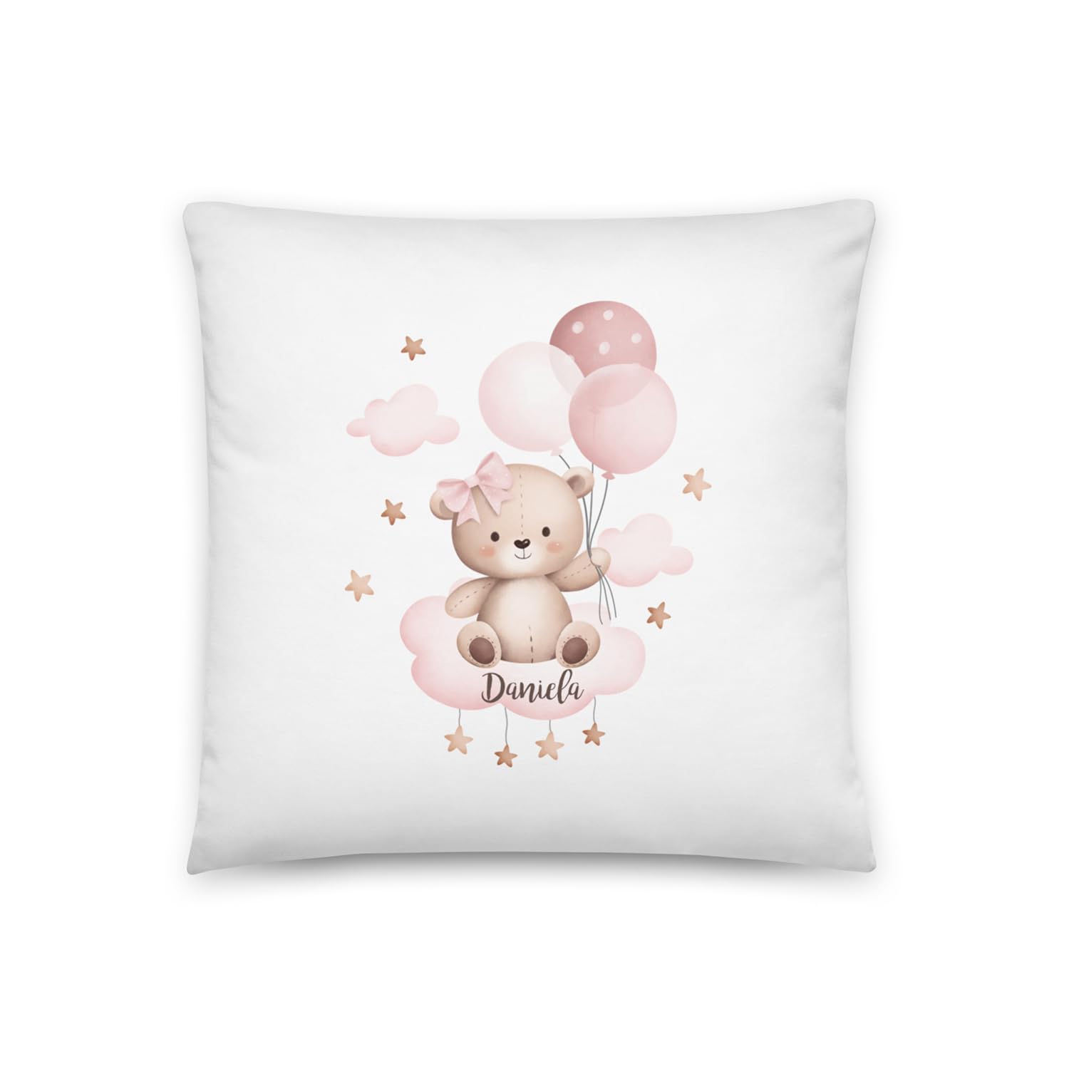 Cojín Personalizado para Niña | Infantil para Guardería | Mimos | Cojines para Niñas