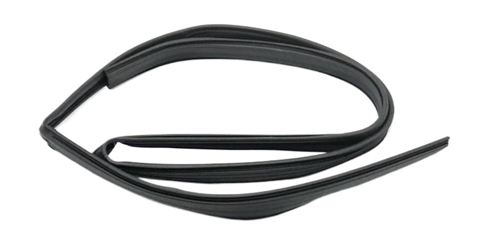 Automotive Weather Stripping for Peugeot 301 2008 Front/Rear Window Upper Rubber Strip Window Edge Windshield Roof Rubber Sealing Strip