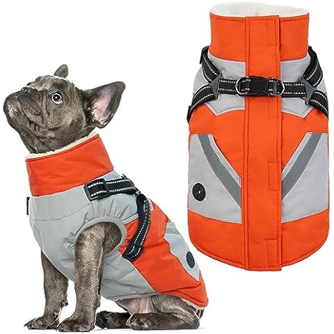 IECOii Dog Winter Coat with Harness Cover
